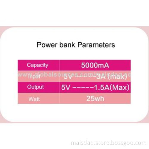 Newest power bank in hot sale with APP only for iPhone